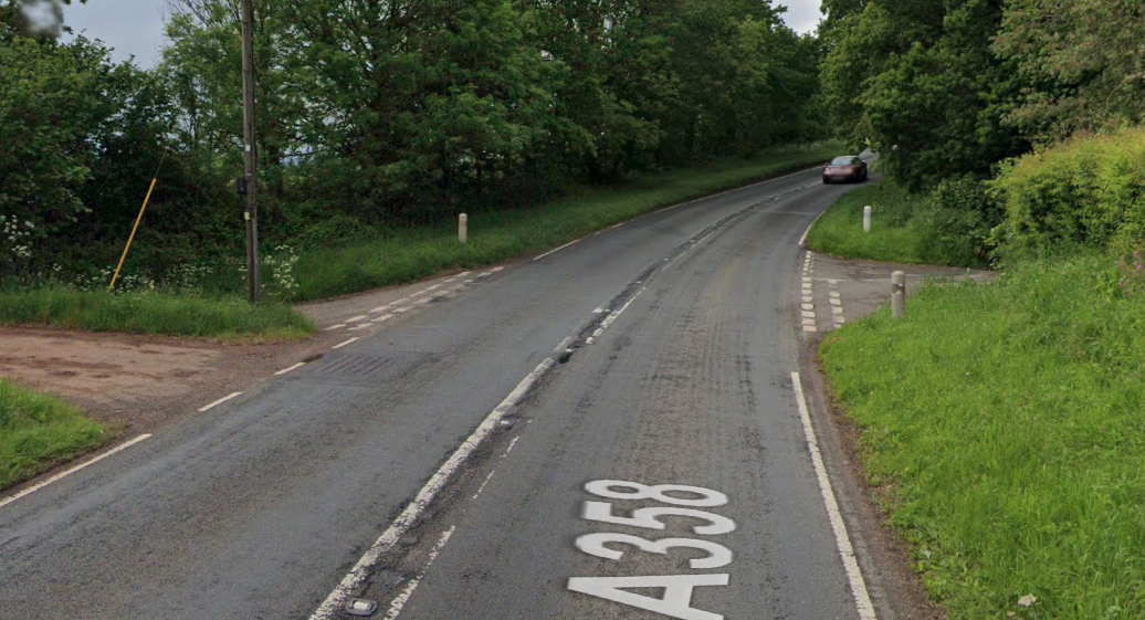 One injured as car crash closes A358 in both directions on Halsway